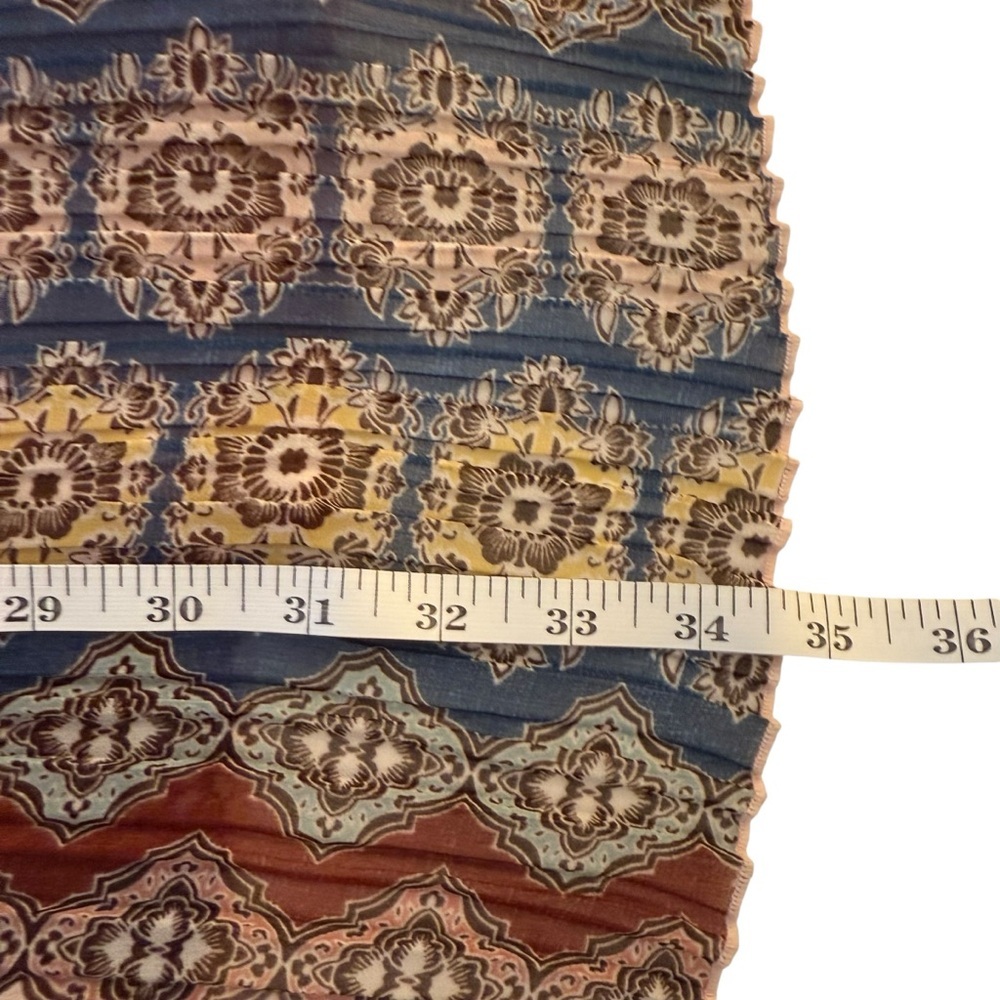 BCBGeneration Bohemian Multicolor Mini Dress Medi… - image 7